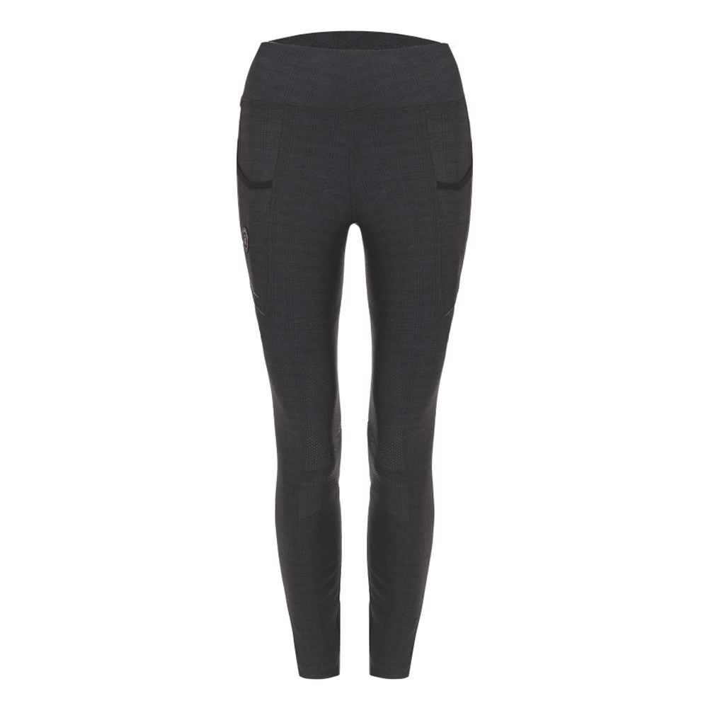 Pantalon d'équitation denim à fond intégral Grip Linea